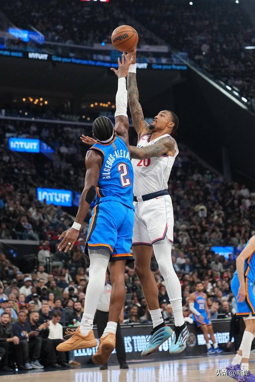 雷霆完胜青岛队，哈登高光表现